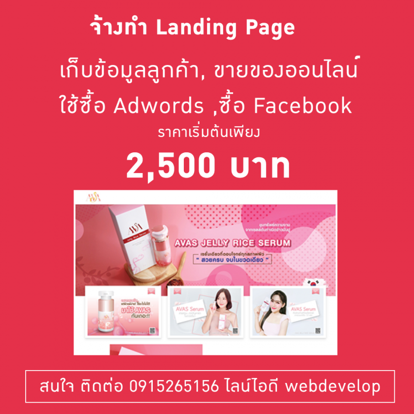 รับทำlandingpage